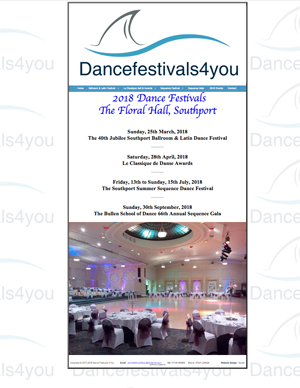 Dance Festivals 4 You home page